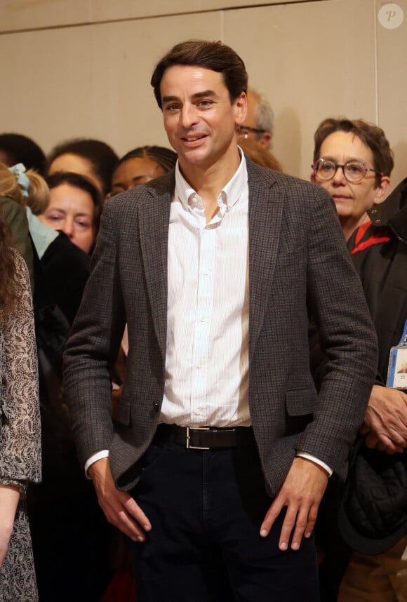 Julian Bugier - Soirée de lancement de la18ème édition du "Pasteurdon" à l'institut Pasteur de Paris le 9 octobre 2024. © Denis Guignebourg/BestImage