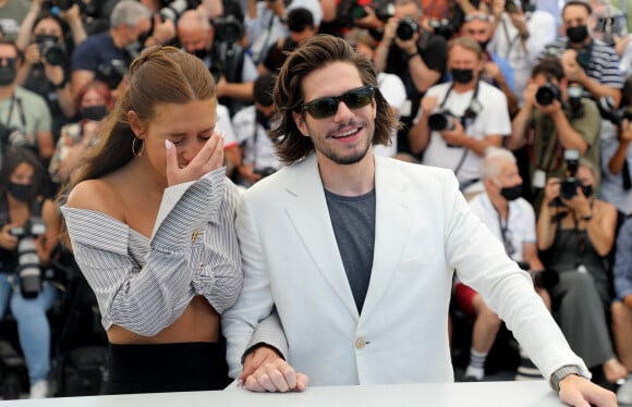 Adèle Exarchopoulos, François Civil au photocall du film Bac Nord (Hors compétition) lors du 74ème festival international du film de Cannes le 13 juillet 2021 © Borde / Jacovides / Moreau / Bestimage 