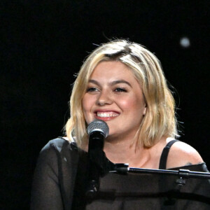 Exclusif - Louane Emera - Enregistrement de l'émission "La chanson de l'année" dans les Arènes de Nîmes, présentée par N.Aliagas et diffusée le 17 juin sur TF1 © Bruno Bebert-Christophe Clovis / Bestimage 