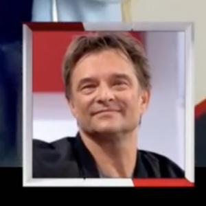 David Hallyday dans l'émission Vivement Dimanche diffusée le 27 octobre 2024