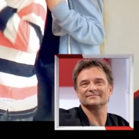 David Hallyday dans l'émission Vivement Dimanche diffusée le 27 octobre 2024