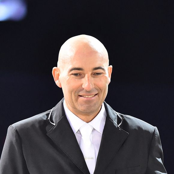 En plus de l'équitation, sport qu'il pratique tous les jours...Nicolas Canteloup lors de la première journée de l'édition 2014 du Gucci Paris Masters, qui fait partie du circuit Indoor Grand Slam Masters, à Villepinte, près de Paris, en France, le 4 décembre 2014. Photo par Laurent Zabulon/ABACAPRESS.COM