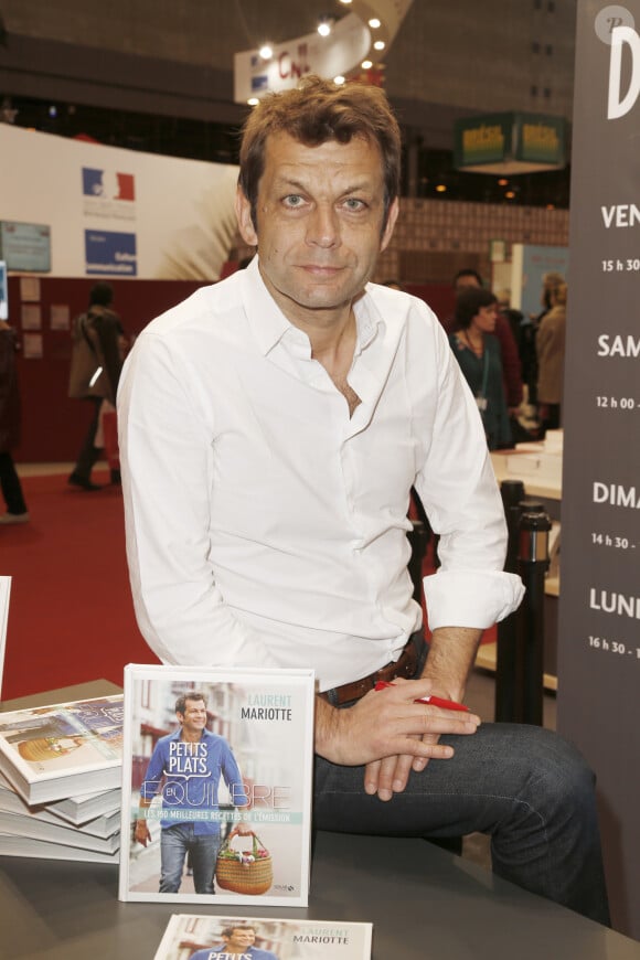 No Web - Laurent Mariotte lors de la 37ème édition du Salon du livre au parc des expositions, à la porte de Versailles, à Paris, France, le 24 mars 2017. © Christophe Aubert via Bestimage 