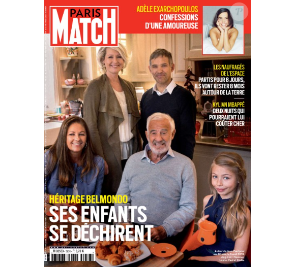 Couverture de "Paris Match" du jeudi 24 octobre 2024