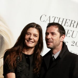 Chiara Mastroianni, Melvil Poupaud - Photocall de la cérémonie du Prix Lumière lors du 8e Festival Lumière à Lyon. Le 14 octobre 2016. © Dominique Jacovides / Bestimage