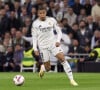 Une jeune femme témoigne 
Kylian Mbappe de l'équipe Real Madrid CF - Match de football entre le Real Madrid et FC Barcelone (0-4) à Madrid, le 26 octobre 2024. © LGM / Panoramic / Bestimage 