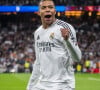 Elle aurait participé à l'une des deux soirées de l'attaquant français en Suède.
26 octobre 2024, Madrid, Madrid, Espagne : Kylian Mbappé du Real Madrid CF célèbre son but pendant le match de football La Liga EA Sports 2024/25 entre le Real Madrid CF et le FC Barcelone au stade Santiago Bernabeu le 26 octobre 2024 à Madrid, Espagne. (Image de crédit : © Alberto Gardin/ZUMA Press Wire)