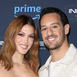 Iris Mittenaere (Miss France 2016 et Miss Univers 2016) et son fiancé Diego El Glaoui - Avant-première de la série Influence(s) sur Amazon Prime Video au cinéma le Silencio des Prés à Paris le 26 février 2024.