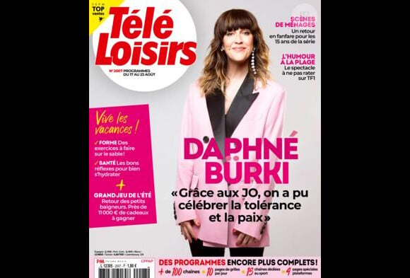 "Télé-Loisirs", Daphné Burki, 12 aout 2024.