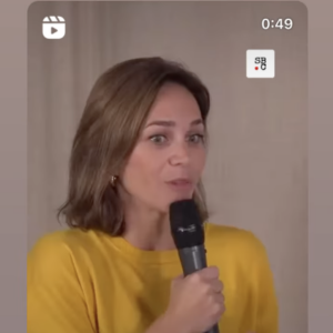 Petite précision sur un message qui prête à confusion.
Nathalie Péchalat sur Instagram, sur son rôle lors des JO d'hiver en France en 2030