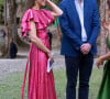 Mais cette présence n'empêche pas du tout Kate, William et les enfants de dormir sur leurs 2 oreilles
Le prince William, duc de Cambridge, et Catherine (Kate) Middleton, duchesse de Cambridge, arrivent pour une réception spéciale dans les ruines mayas de Cahal Pech à San Ignacio, Belize, organisée par Froyla Tzalam, le gouverneur général du Belize, à l'occasion du jubilé de platine de la reine, au cours de la troisième journée de leur tournée de les Caraïbes. Belize, le 21 mars 2022. 