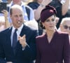 Ils s'y étaient installés à l'époque pour se rapprocher de la reine Elizabeth II dont la santé était de plus en plus fragile
Le prince William, prince de Galles, et Catherine (Kate) Middleton, princesse de Galles assistent à un service religieux marquant le premier anniversaire de la mort de la reine Elizabeth II à la cathédrale St Davids à Haverfordwest dans le Pembrokeshire, pays de Galles, Royaume Uni, le 8 septembre 2023. 