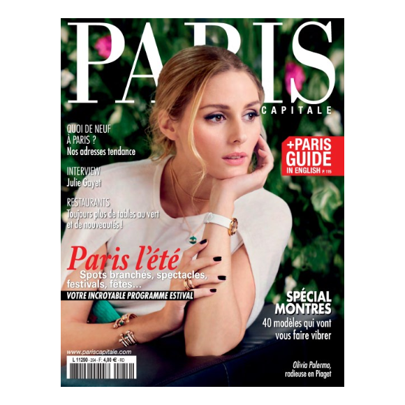 Couverture du magazine "Paris Capitale" du 13 juin 2017