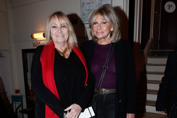 Exclusif - Julie Leclerc, Maryse Gildas - Générale de la pièce "La Joconde parle enfin" écrite par L. Ruquier au théâtre de l'oeuvre à Paris, France, le 04 avril 2024. © Christophe Clovis / Bestimage