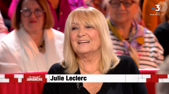 Julie Leclerc intervient dans "Vivement dimanche", en l'honneur de Laurent Ruquier. France 3