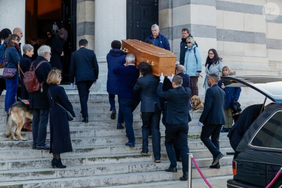 Survenue le 19 octobre dernier
Obsèques du Docteur vétérinaire Michel Klein au crématorium du cimetière du Père-Lachaise à Paris, France, le 4 novembre 2024. © Christophe Clovis/Bestimage