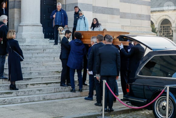 Obsèques du Docteur vétérinaire Michel Klein au crématorium du cimetière du Père-Lachaise à Paris, France, le 4 novembre 2024. © Christophe Clovis/Bestimage