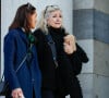 Sa veuve Marie-Christine affectée
La veuve Marie-Christine - Obsèques du Docteur vétérinaire Michel Klein au crématorium du cimetière du Père-Lachaise à Paris, France, le 4 novembre 2024. © Christophe Clovis/Bestimage