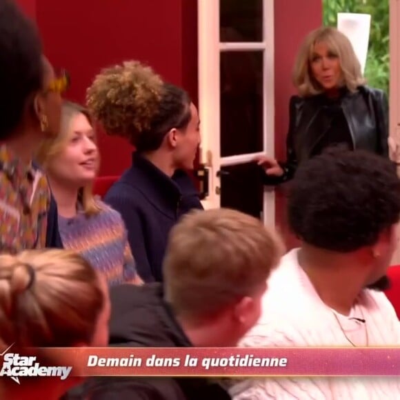 Brigitte Macron était l'invitée des élèves de la Star Academy 2024.