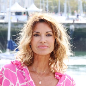 Ingrid Chauvin au photocall de la série "Demain Nous Appartient" lors de la 25ème édition du Festival de la fiction de la Rochelle, France, le 16 septembre 2023. © Denis Guignebourg/BestImage 