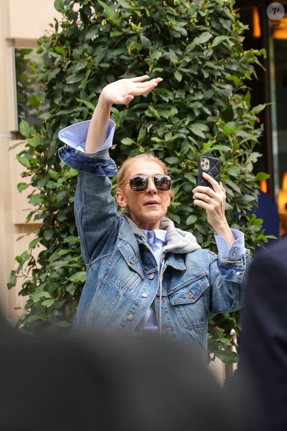 Céline Dion à Paris durant les JO de Paris au mois de juillet 2024