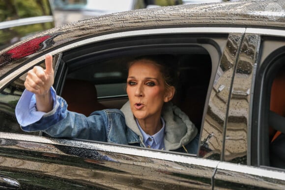 Céline Dion à Paris durant les JO de Paris au mois de juillet 2024