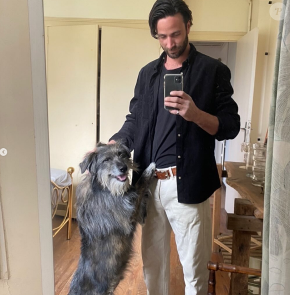 Jérémy (Mariés au premier regard) avec son chien Noé