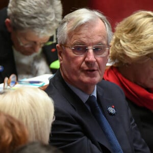 Après une transaction de cocaïne
Michel Barnier - Assemblee nationale Questions au gouvernement - Séance de questions au gouvernement à l'assemblée nationale à Paris, France, le 5 novembre 2024. © Lionel Urman/Bestimage