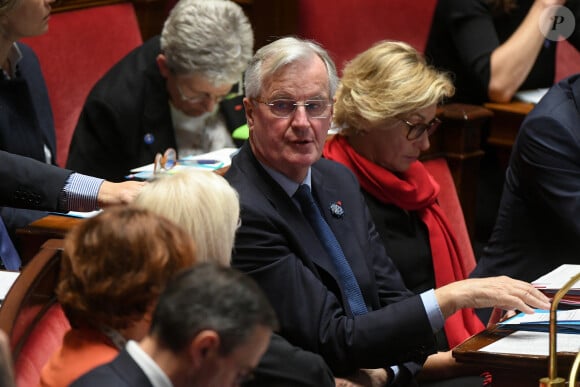 Après une transaction de cocaïne
Michel Barnier - Assemblee nationale Questions au gouvernement - Séance de questions au gouvernement à l'assemblée nationale à Paris, France, le 5 novembre 2024. © Lionel Urman/Bestimage