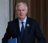 Un membre de l'intendance du Premier ministre Michel Barnier a été interpellé ce jeudi soir
Le premier ministre, Michel Barnier à la sortie du conseil des ministres du gouvernement Barnier, au palais de l'Elysée, à Paris. © Stéphane Lemouton / Bestimage