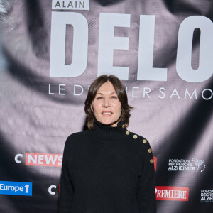 Exclusif - Mathilde Seigner au photocall de la soirée Ciné-concert symphonique "Alain Delon, le dernier Samouraï" au Palais des congrès à Paris le 8 novembre 2024 le jour de son anniversaire. © Jacovides / Moreau / Bestimage 