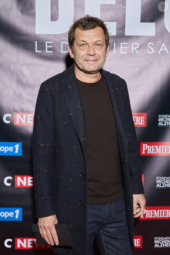 Exclusif - Laurent Mariotte au photocall de la soirée Ciné-concert symphonique "Alain Delon, le dernier Samouraï" au Palais des congrès à Paris le 8 novembre 2024 le jour de son anniversaire. © Jacovides / Moreau / Bestimage 