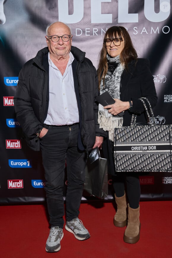 Exclusif - André Bercoff au photocall de la soirée Ciné-concert symphonique "Alain Delon, le dernier Samouraï" au Palais des congrès à Paris le 8 novembre 2024 le jour de son anniversaire. © Jacovides / Moreau / Bestimage 