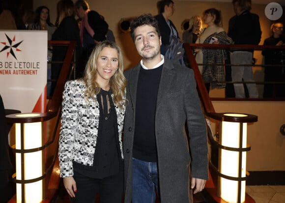 Sarah Saldmann, Eliot Deval - Avant-Première du film "Au Boulot" au cinéma Club de l'Etoile à Paris le 4 novembre 2024. © Marc Ausset-Lacroix/Bestimage