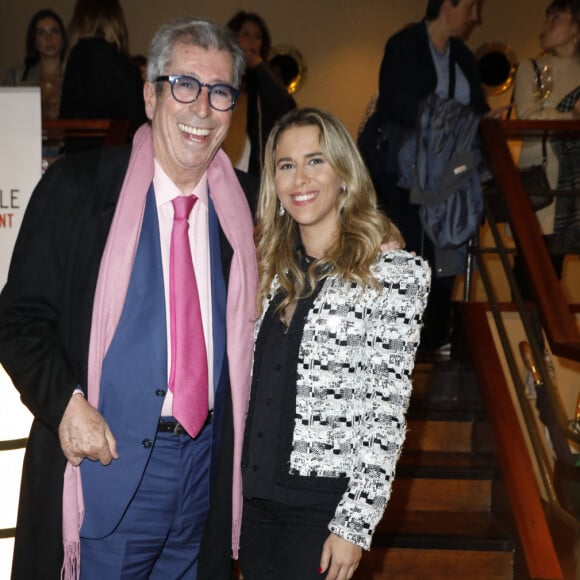 Patrick Balkany, Sarah Saldmann - Avant-Première du film "Au Boulot" au cinéma Club de l'Etoile à Paris le 4 novembre 2024. © Marc Ausset-Lacroix/Bestimage