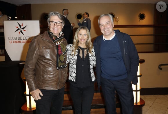 Alain Marschall, Sarah Saldmann, Olivier Truchot - Avant-Première du film "Au Boulot" au cinéma Club de l'Etoile à Paris le 4 novembre 2024. © Marc Ausset-Lacroix/Bestimage