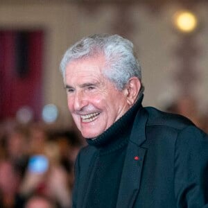 Exclusif - Claude Lelouch - Claude Lelouch fête son 87ème anniversaire sur la scène du Grand Rex à l'occasion de l'avant-première de son film "Finalement" à Paris le 30 octobre 2024. © Pierre Perusseau/Bestimage 