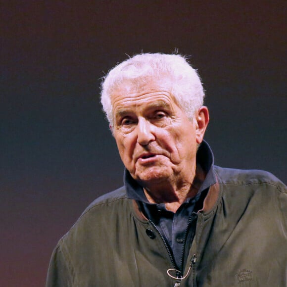 Exclusif - Claude Lelouch explique sa manière de diriger ses acteurs - "Conversation intime avec Claude Lelouch", un rendez-vous présenté par C. Ceylac au théâtre Antoine à Paris le 24 Juin 2024. © Bertrand Rindoff / Bestimage 