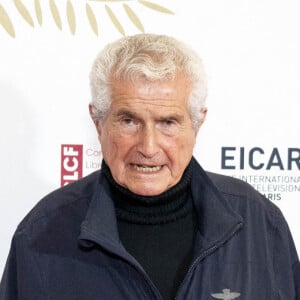 Claude Lelouch - Photocall "Action Enfance fait son cinéma" au Grand Rex à Paris le 10 juin 2024. Dans la mythique salle du Grand Rex s'est tenue la 7ème édition du festival ACTION ENFANCE fait son cinéma présentée par L.Fontaine et C. Vigy (directrice de la communication de la Fondation)  © Pierre Perusseau/Bestimage