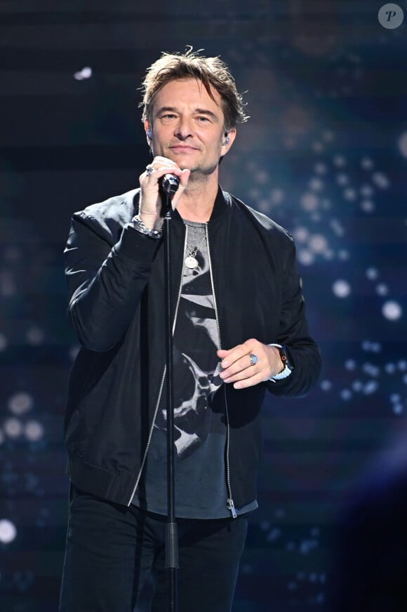 Exclusif - David Hallyday - Enregistrement de l'émission "Vivement Dimanche", présentée par M.Drucker et diffusée le 27 octobre sur France 3 © Guillaume Gaffiot / Bestimage 