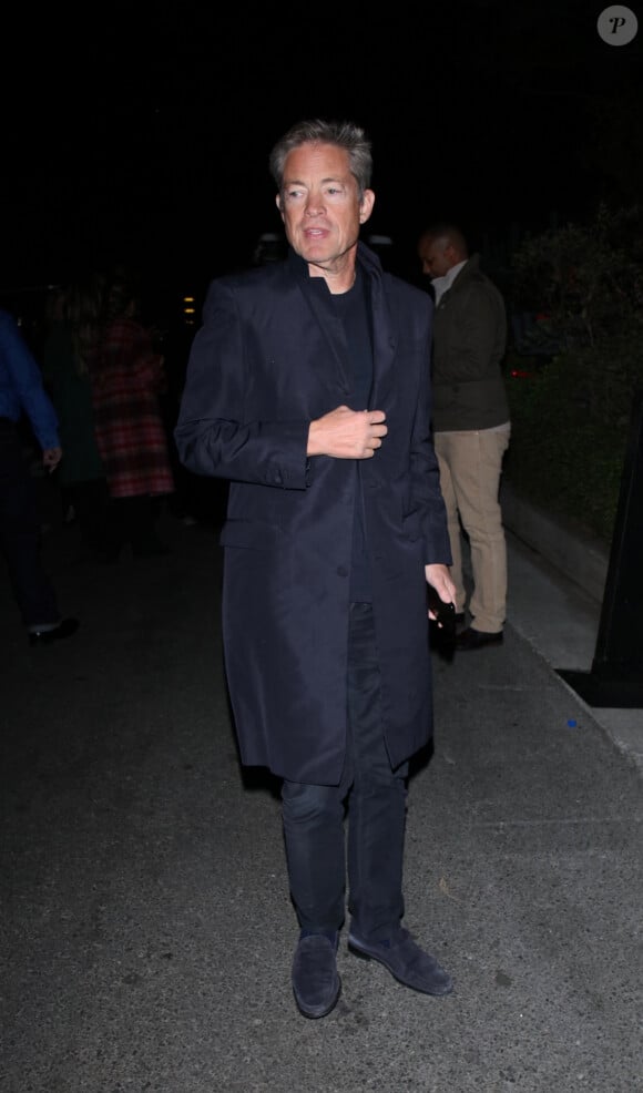 Los Angeles, CA - EXCLUSIF - L'investisseur milliardaire et philanthrope Nicolas Berggruen a été aperçu à la sortie de la célébration du 50e anniversaire de Leonardo DiCaprio à Los Angeles, concluant une nuit de festivités glamour. Sur la photo : Nicolas Berggruen