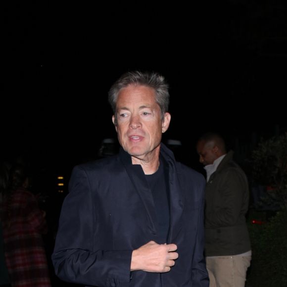 Los Angeles, CA - EXCLUSIF - L'investisseur milliardaire et philanthrope Nicolas Berggruen a été aperçu à la sortie de la célébration du 50e anniversaire de Leonardo DiCaprio à Los Angeles, concluant une nuit de festivités glamour. Sur la photo : Nicolas Berggruen