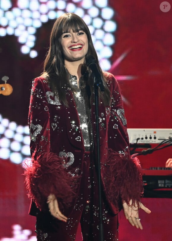 Clara Luciani lors de la 38ème cérémonie des Victoires de la musique à la Seine musicale de Boulogne-Billancourt, France, le 10 février 2023. © Coadic Guirec/Bestimage 