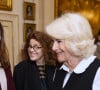 Camilla a exprimé sa satisfaction de se rétablir, tout en soulignant que certaines activités royales seraient encore réduites
La reine consort d'Angleterre Camilla Parker Bowles lors de la réception pour le "Booker Prize Foundation" à la Clarence House à Londres. Le 12 novembre 2024 