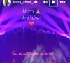 A en croire ses stories Instagram, la fille de Nathalie Baye a passé une soirée d'exception...
David Hallyday au Dôme de Paris - immortalisé par sa demi-soeur Laura Smet (Capture d'écran Instagram)