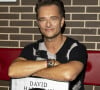 Ce mardi 12 novembre 2024, son fils David Hallyday était au Dôme de Paris, pour assurer un nouveau show dans le cadre de son spectacle "Requiem pour un fou".
David Hallyday reçoit son disque de platine à la seine musicale à Paris le 25 juin 2019. © Pierre Perusseau/Bestimage