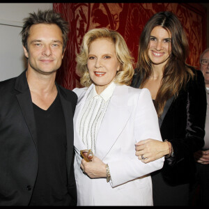 Exclu - David Hallyday, Sylvie Vartan et Alexandra Pastor - Concert de Sylvie Vartan & l'orchestre de Bulgarie à la salle Pleyel à Paris en France le 23 novembre 2011.