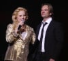 L'époux d'Alexandra Pastor a d'ailleurs été rejoint sur scène par sa maman Sylvie Vartan.
Archives - Sylvie Vartan et David Hallyday en 2013 À Paris