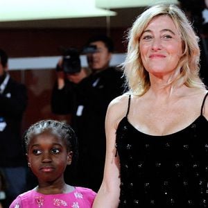 Céline Oumy Garrel et Valeria Bruni Tedeschi assistant à la première de Les Estivants dans le cadre du 75e Festival international du film de Venise (Mostra) à Venise, en Italie, le 05 septembre 2018. Photo par Aurore Marechal/ABACAPRESS.COM