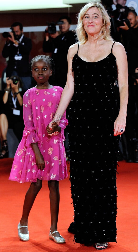 Céline Oumy Garrel et Valeria Bruni Tedeschi assistant à la première de Les Estivants dans le cadre du 75e Festival international du film de Venise (Mostra) à Venise, en Italie, le 05 septembre 2018. Photo par Aurore Marechal/ABACAPRESS.COM